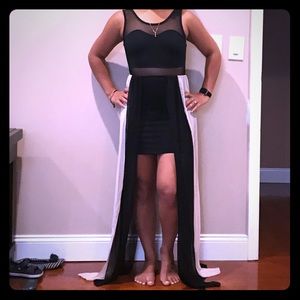 Material Girl Hi-Low Dress Sz. Med. Never worn